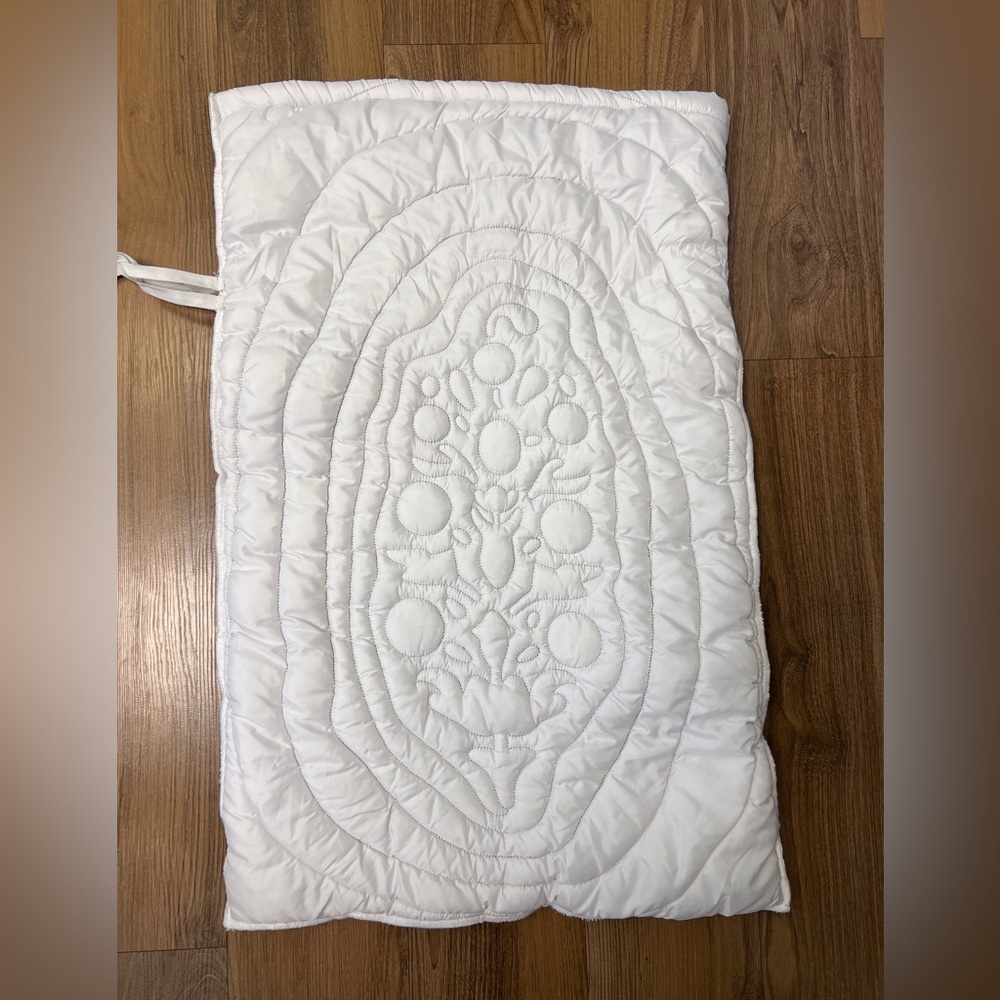 Free People FP‎ One Quilted Gift Bag Sac White
